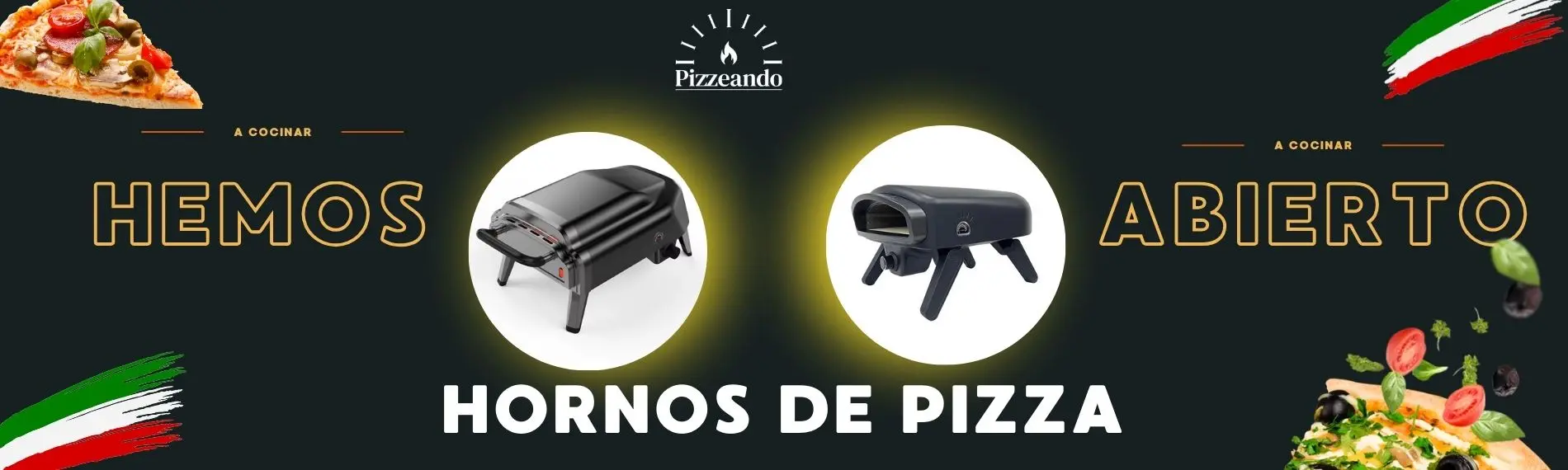 Hornos de pizza a gas