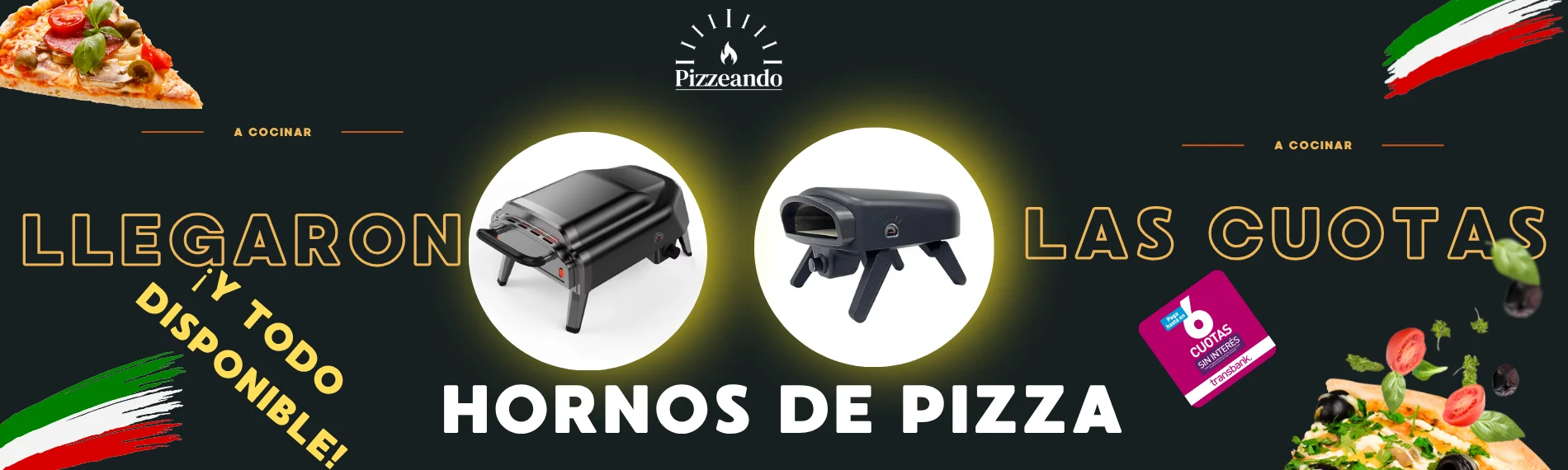 Hornos de pizza a gas